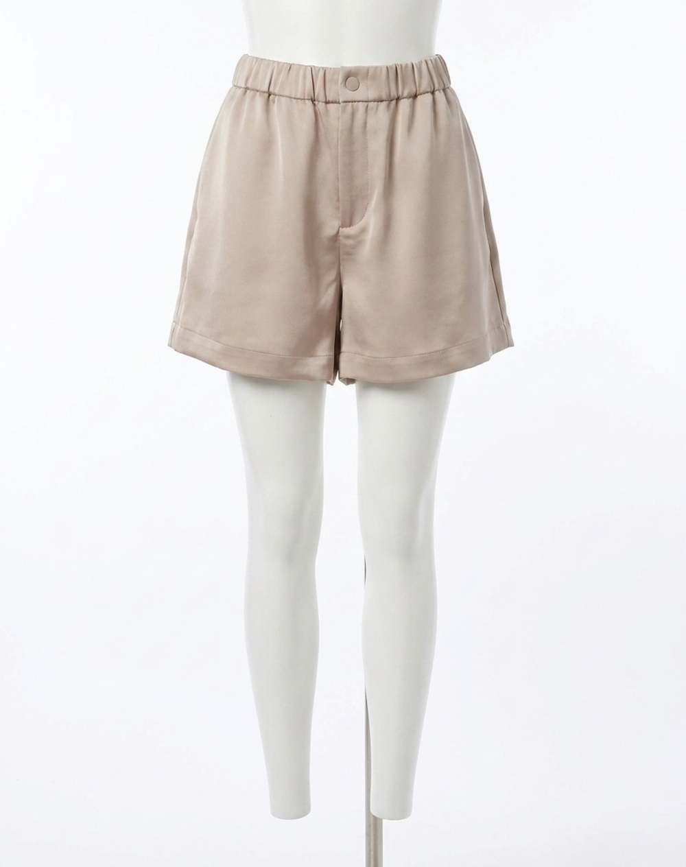 NEW VARLEY sarka high rise short in silver cloud